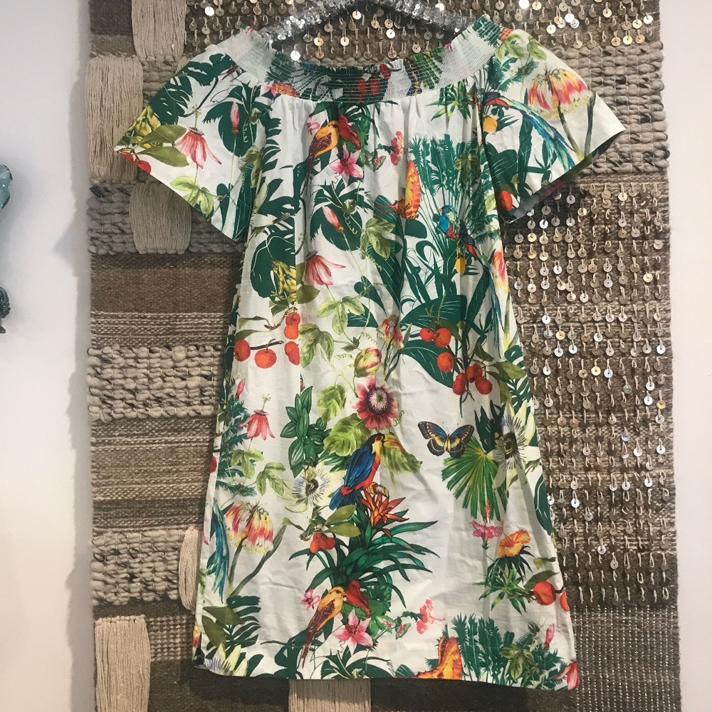 NWOT J Crew Ratti 'Into the Wild' print dress 2